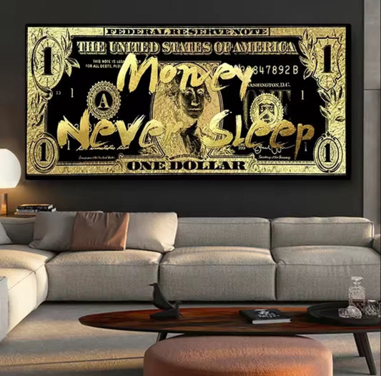 Money Never Sleeps Legacy Poster